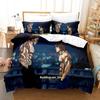 Baki Hanma Bedding Set Single Twin Full Queen King Size Bed Set Adult Kid Bedroom Duvetcover Sets 3D Print Anime Bed Sheet Set