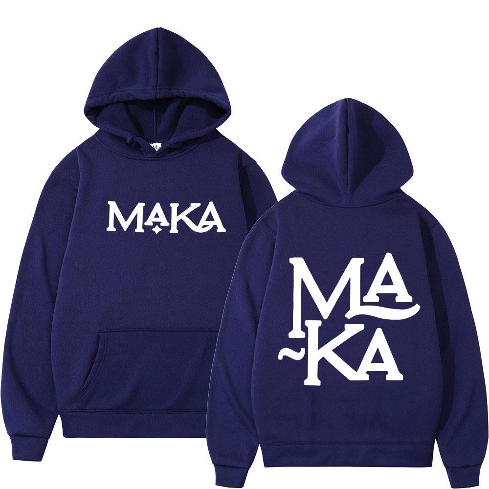 

Rapper Maka Logo Merch Hoodies Men Women Clothing Fashion Hip Hop Hooded Sweatshirts Aesthetic Vintage Oversized Hoodie Unisex 3XL