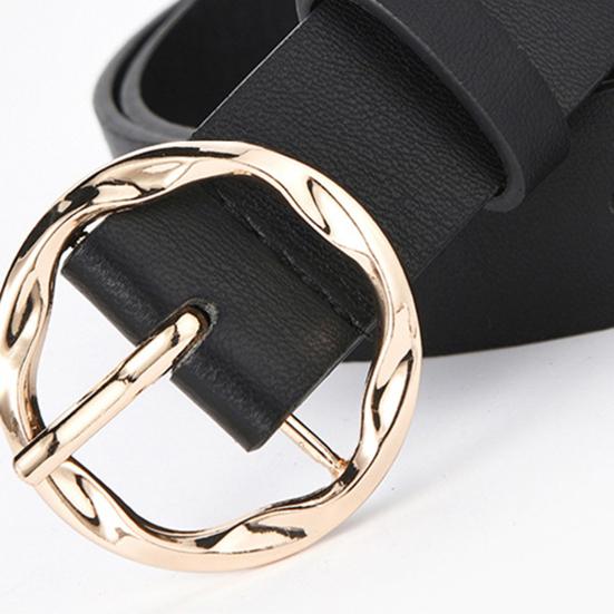 Fashion Women Waist Belt Single Prong Buckle Adjustable Faux Leather Leopard Snakeskin Waistband for Jeans