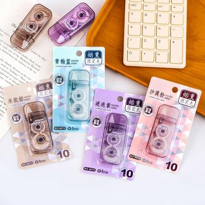 1 pezzo Mini nastro correttore per studenti Simplicity Solid Color Student Stationery Correction Tape Cose per la scuola