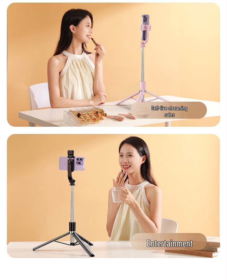 R1-L Selfie Stick Bluetooth & Treppiede da 1,7m con Telecomando per Foto/Video