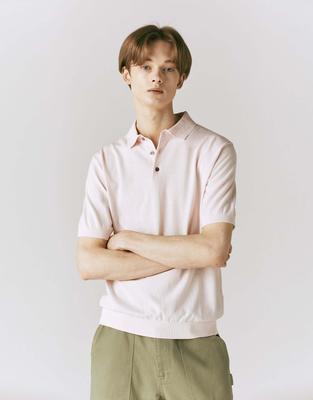 GIORDANO Polo Neck Short Sleeve Knit 053507 [9 Colors]