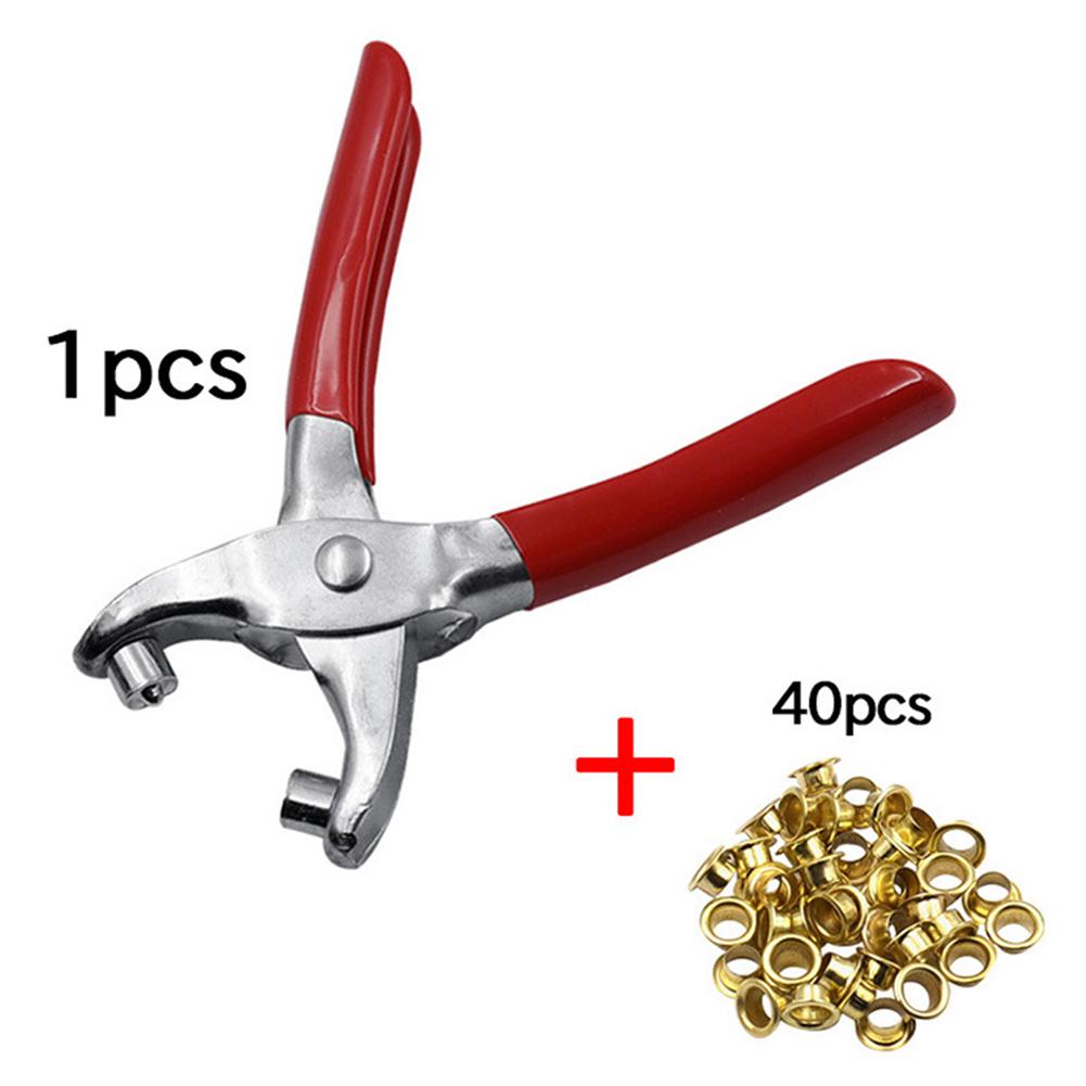 1pcs 40pcs Eyelet Pliers Eyelet Rivets 1pcs 40pcs 7mm Stainless Steel/coppper 100pcs Matched Eyelet Rivets 15cm