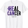 Heal Cancer Believe God Pancreatic Cancer Awareness T-Shirt