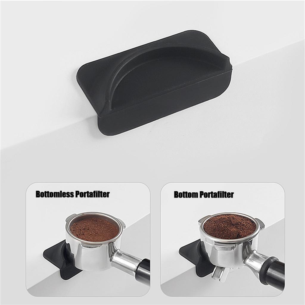 Silikon Mini Kaffe Tamper Matte Matkvalitets Silikon Kaffepresse Pulvermatte Sklisikkert Hjørnedesign Barhjørne Matte