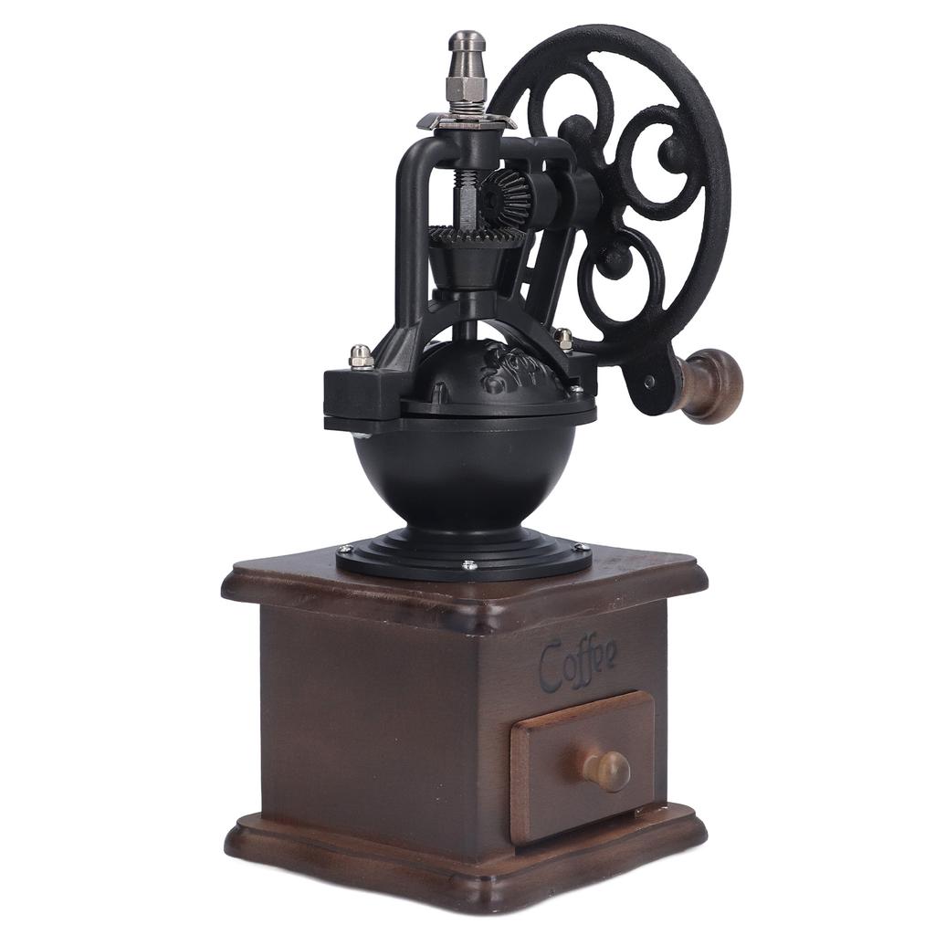 Manual Coffee Grinder Retro Style Sturdy Durable Exquisite Portable Hand Coffee Grinder for Home