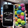 LO90 Tennis Sports Soft Shell Transparent Phone Case for Samsung Galaxy A04 A04S A14 A23 A34 A54 M23 M33 M52 M53