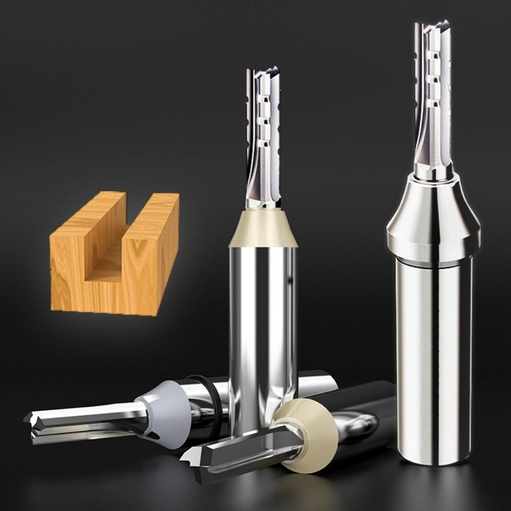 1/2 Shank Trimming Slotting Router Bit TCT Slotting End Mill Cutter  Carbide CNC Tool