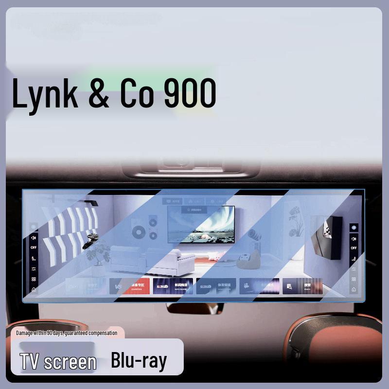 Screen Protector for Lynk & Co 900 Rear Control Display, TV, and Navigation Decor.