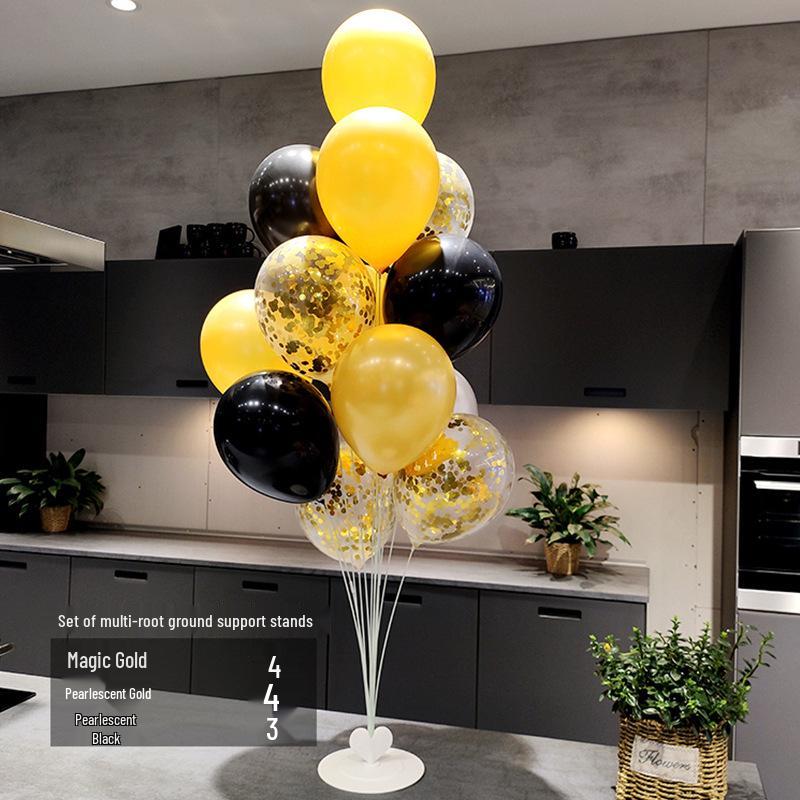 Floating Balloon Stand for Weddings and Birthdays: Room Decoration and Party Pillar.