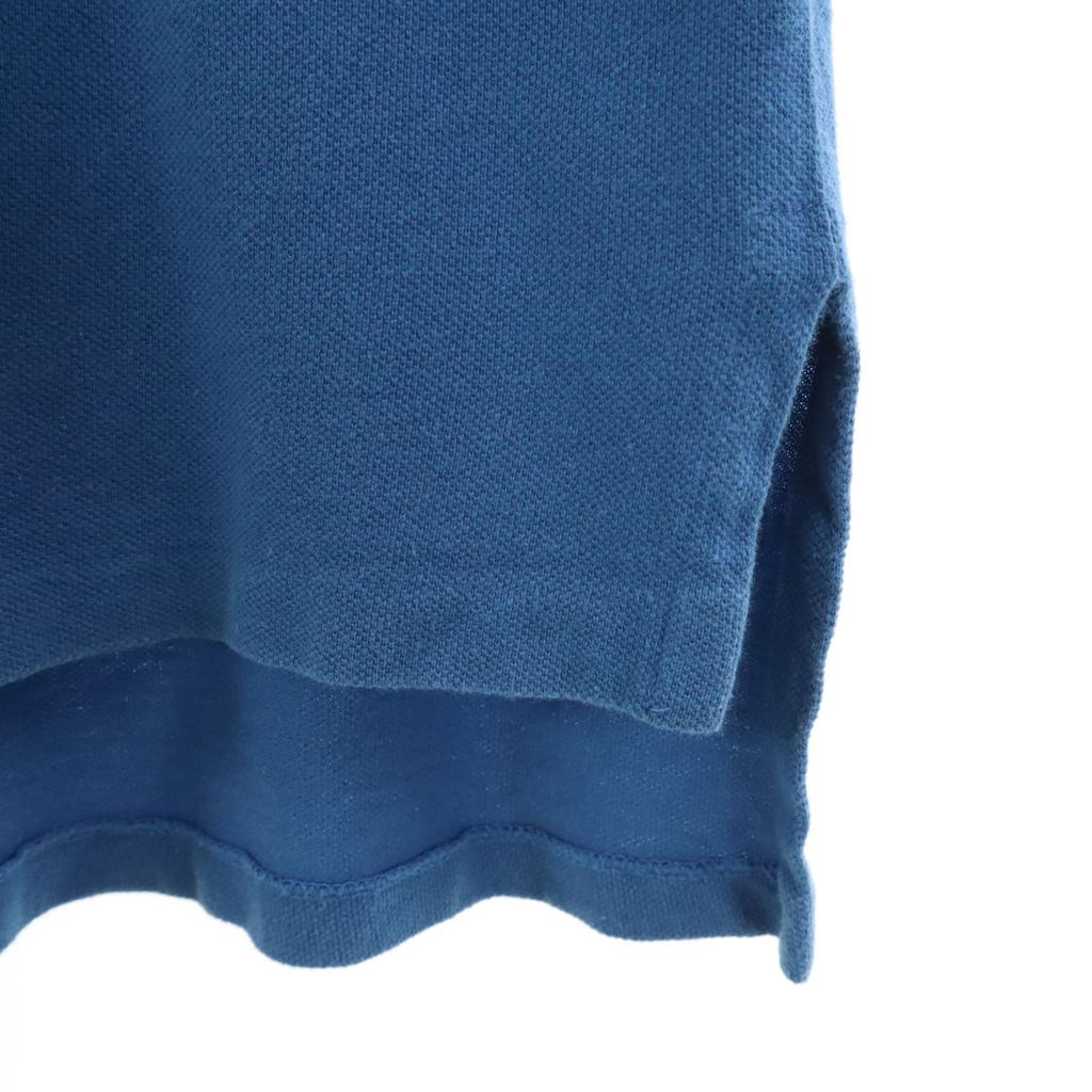 Polo von Ralph Lauren Kurzarm Custom Fit Poloshirt S blau Rehbraun Herren Gebraucht