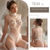 Lencería Push-Up de Busto Abierto para Mujer con Entrepierna Abierta - Ropa de Dormir Puro Deseo