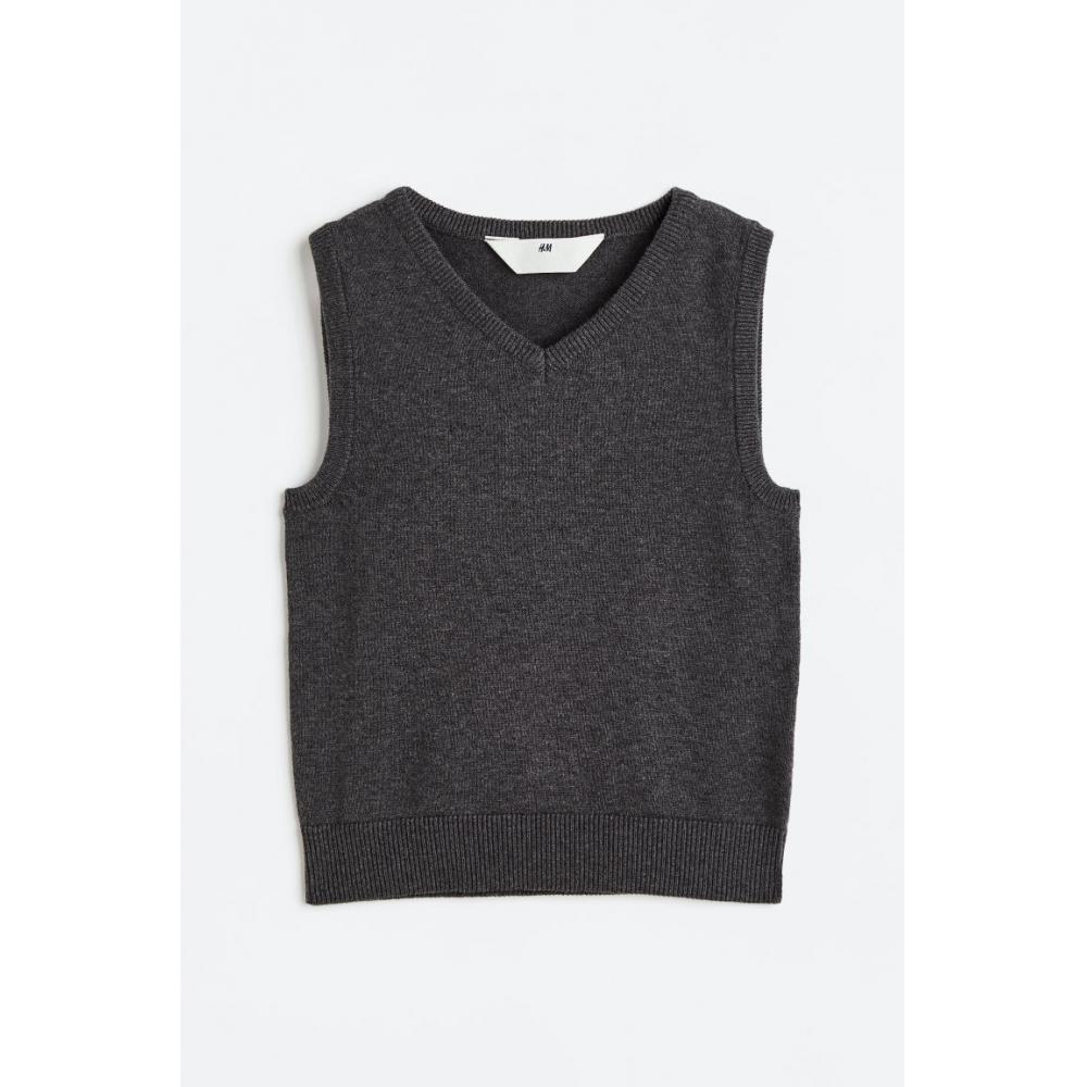 

Жилет-свитер HMV Neck темно-серый