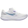SAUCONY Tide 3 Comfortable Soft Cushioning Breathable Low Top Training Sprinting Running Shoes Unisex Sneaker White Blue Purple S28241-1