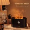 USB Aroma Diffuser with Seven-Color Light & Flame Simulation for Home