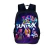 Rucsac cu imprimeu Kpop Huntrix, stil de 16 inch, pentru elevi de școală primară și gimnazială (Grup de fete vrăjitoare)