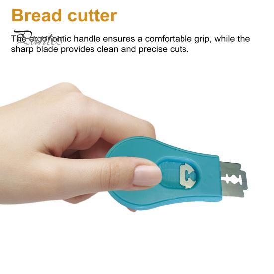 Ergonomic Design Bread Cutter Extractable Magnetic Lame Sharp Blade Scoring Tool Sourdough for Home Kitchen Bakery With Handle