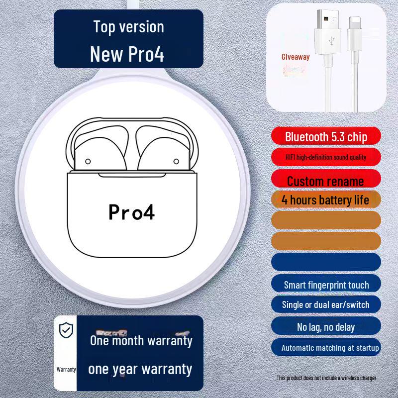 Hochwertiges kabelloses Bluetooth-In-Ear-Headset, kompatibel mit Apple, entwickelt für langfristigen Komfort und schmerzfreies Tragen.