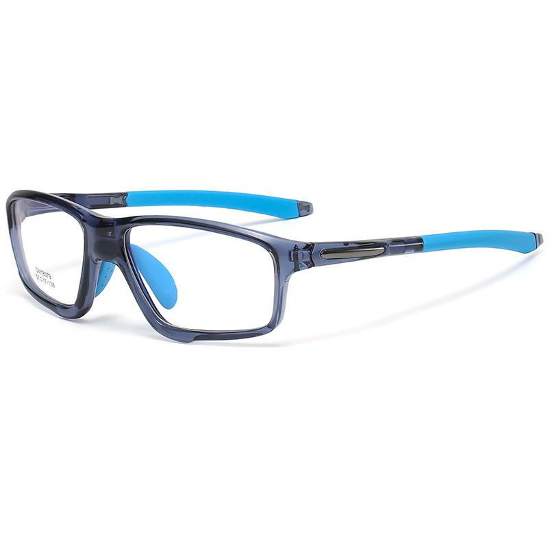 Athletic Glasses Men's Frame Glasses Color Matching Fashion Tr Outdoor Riding Eye Protection Glasses Frame Metal Frame Myopia Glasses