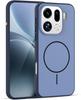Soft-edge Shockproof Magnetic Case for Oppo Find X9 Pro Anti-drop Protective Case Lightweight Fingerprint-resistant Compatible with Blue Magnetic