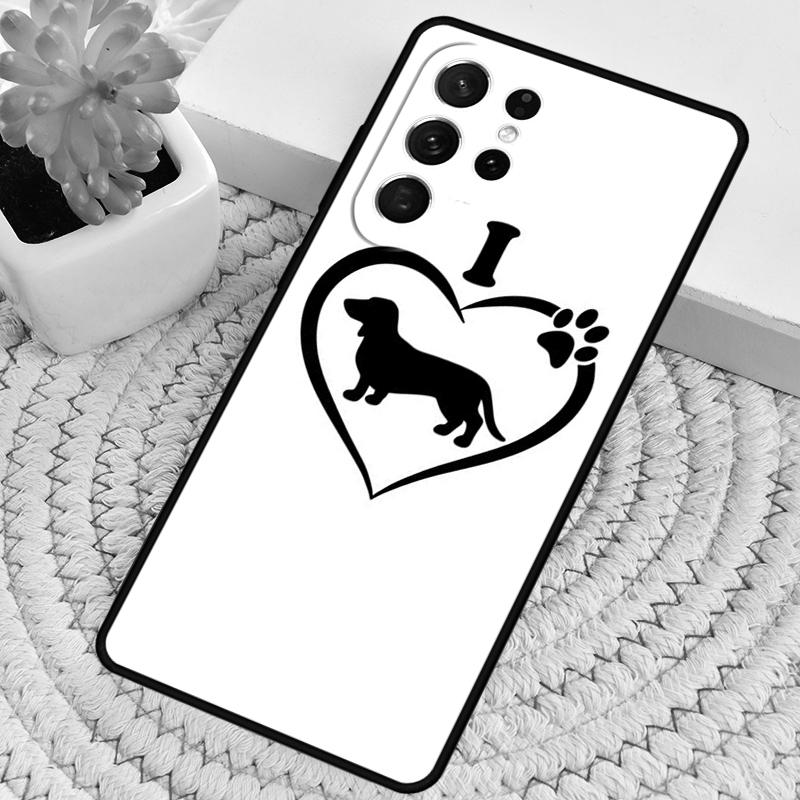Dachshund Sausage Art Phone Case for Samsung Galaxy Note 10 Pro S26 Ultra S23 S24 FE S25 S21 S22 PLUS Shockproof Cove