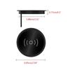 15W Built In Desktop Wireless Charger Desktop Furniture Embedded Fast Wireless Charger Charging Adapter For Phone 15