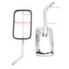360 Degrees Adjustment 10MM Chrome Motorcycle Rear View Mirrors ATV Side Mirrors For Dirt Bike Scooter Moped Tricycle