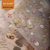 SKY Retro Baroque Aurora Nail Art Stickers: Laser Embossed, Waterproof & Adhesive DIY Decoration