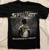Skillet 2008 Tour Shirt Short Sleeve Black Men Unisex S-2345XL 1V0595 Unisex T-Shirt