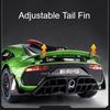 1:24 Scale ONE 300SL Sports Car Toy Model Pull Back Sound Light Shock Absorption Simulation Supercar Models Kids Presents