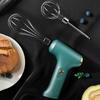 Wireless Electric Egg Beater Handheld Rechargeable Cream Whisk 3 Speed Long-lasting Battery Life Electric Food Mixer Baking