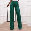 2025 European & American Women's Sequin Slim Straight Pants - Fashionable & Casual
