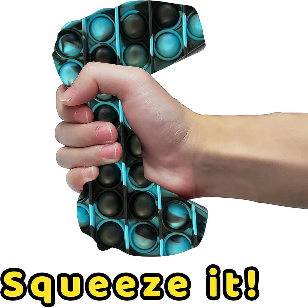 3PC Sensory Toys Silica Gel Push Bubble Children Adult Decompression Toys