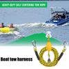 Ski Tow Rope Heavy Duty Tubing Harness For Boat Control High Strength Towing Tube Water Sport Towable Connector For