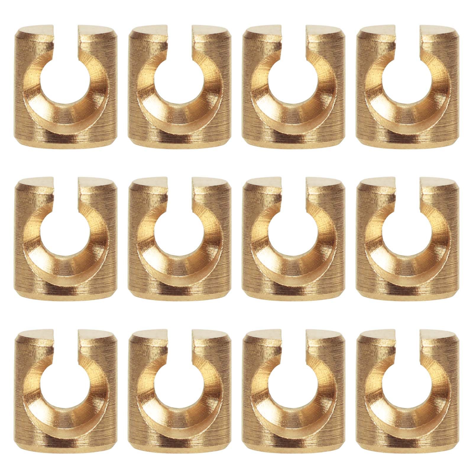 Латунные наконечники управления тросом холостого хода дроссельной заслонки для Harley Davidson 1982-2017 Карбюратор, Запасная гайка наконечника троса дроссельной заслонки 56508-76 TZ091