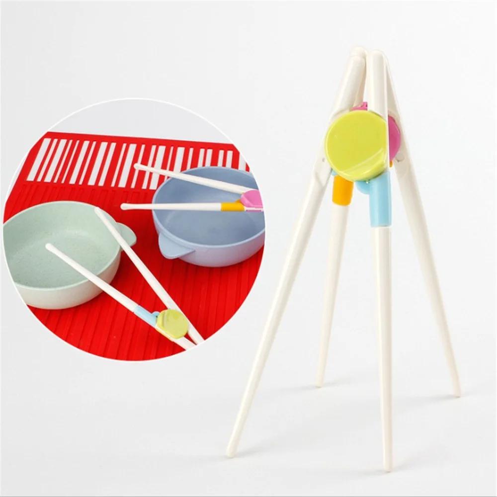1 Pair Cute Chopsticks Kids Baby Beginner Practical Chopsticks Easy Fun Learning Training Helper Chopstick Chinese Food Tools