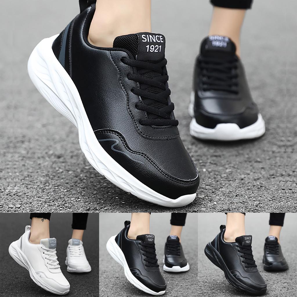 Leisure Women's Lace Up Travel Soft Sole Comfortable Shoes Outdoor Shoes Runing Fashion Sports Club C Double Sneaker Womens