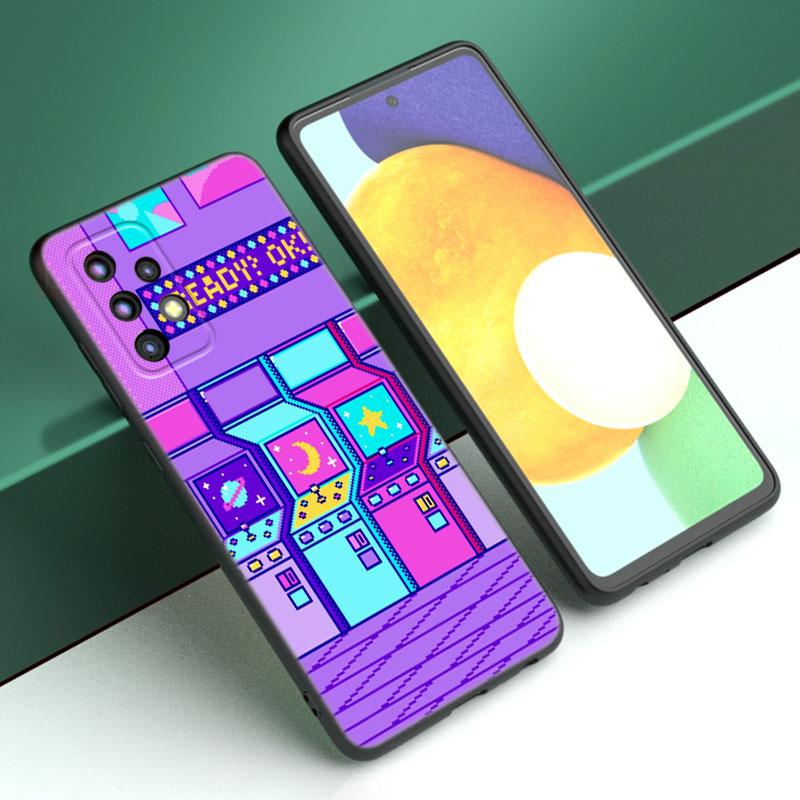 Art Pixel Aesthetic Phone Case For Samsung A04 A21 A30 A50 A52 S A13 A14 A22 A23 A32 A53 A73 5G A11 A12 A31 A33 A51 A70 A71 A72