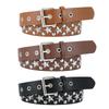 Punk Ladies Pin Buckle Belt, Student Pu Belt