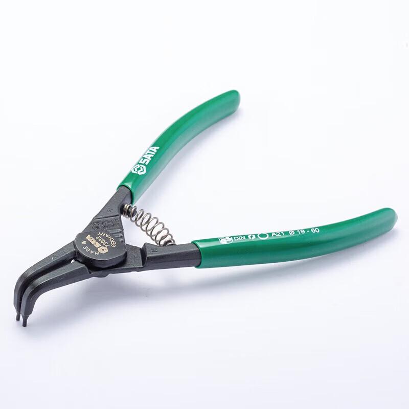 SATA G-Series 7-inch Bent Nose Circlip Pliers