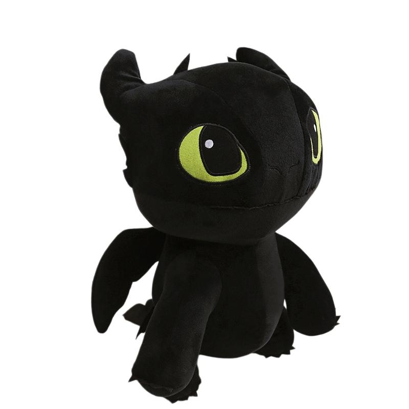Anime Toothless Night Fury Plush Toys How To Train Your Dragon Peripheral Stuffed Doll Kawaii Sofa Decor Birthday Gifts for Kids