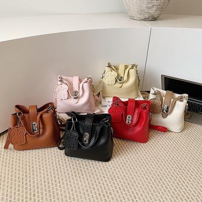 Borsa a Secchio d'Acqua Portatile, Borsa a Spalla alla Moda e Casual per il Pendolarismo, Borsa a Tracolla Carina ed Elegante