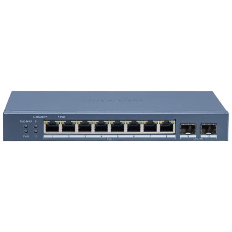 

Hikvision DS-3E1510SP-E PoE Gigabit Ethernet Switch CN plug (adapter included)