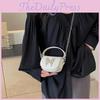 Single Butterfly Shoulder Crossbody Bag Solid Color Handbag Women Fashion Gift