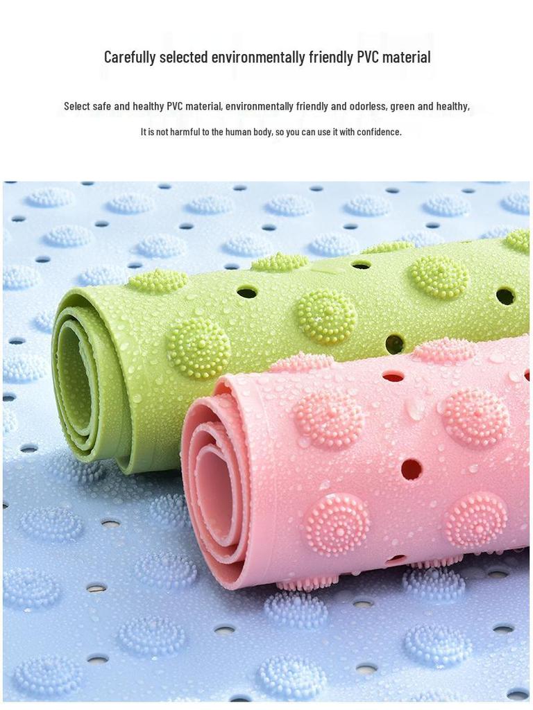 Sector Non-Slip Bathroom Shower Mat with Suction Cups