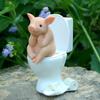 Adorable Pig Decor Cute Piggy Figurine Resin Pig Ornament Charming Design