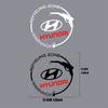 1Pcs For Hyundai i20 i10 Sonata i40 Santafe IX35 I30 Solaris GDI Car Styling Reflective Vinyl Body Side Fuel Tank Cap Stickers pp39