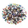 Approx 1000Pcs Resin Flat Back Rhinestones 32 Vibrant Colors Glossy Finish For Nail Art Diy Clothing Jewelry Decor