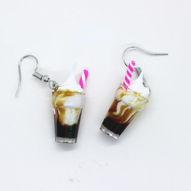 

Забавные акриловые серьги Dorp с имитацией мороженого для женщин