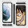 Pour Samsung Galaxy S25 S24 S23 S22 Ultra FE Plus A17 A37 A57 A56 A55 A06 A16 A15 A36 A26 A35 A05 A25 A54 A34 Coque Dessin Animé Luffy Roronoa Zoro One Piece